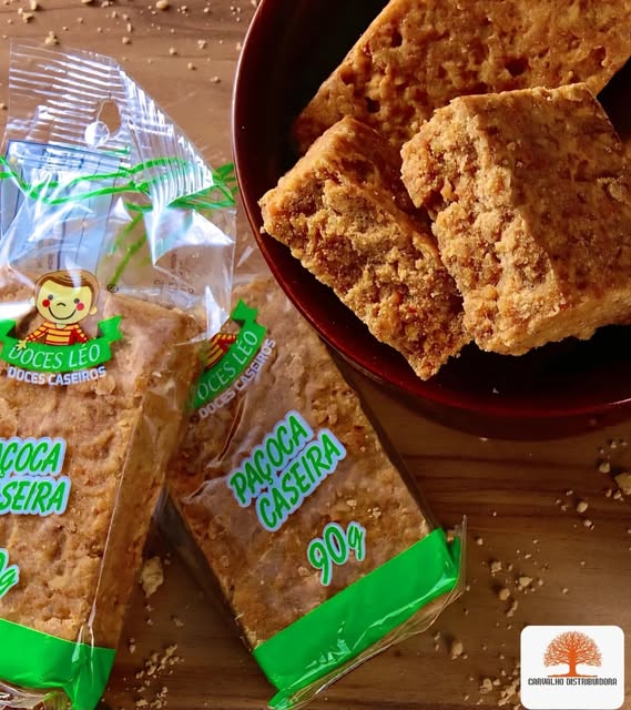 Paçoca caseira Doces Léo
